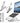 6 Angles Adjustable Aluminum Laptop Stand, Ergonomic Foldable Portable Tabletop Riser Holder for MacBook, HP, Dell, Lenovo & All Notebooks (Grey)