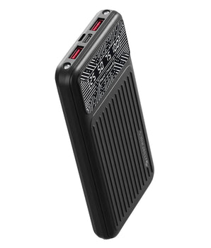 Zebronics EnergiPod 10R4 Power Bank, 10000mAh, 22.5W Rapid Charging, PD 3.0 Type-C Output, Dual USB Output, LED Percentage Display, Torch Light, Multiple Protection, Mobile/Tablet Compatible